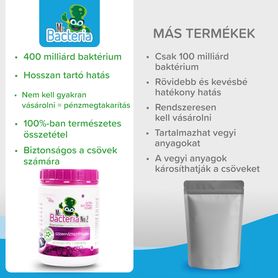 Bioenzimes tisztító az Ön HÁZI SZENNYVÍZTISZTÍTÓJÁBA 500g