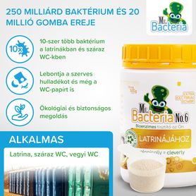 Bioenzimes tisztító az Ön LATRINÁJÁHOZ 500g