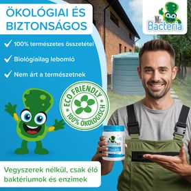 Bio-enzimes tisztító az Ön ESŐVÍZGYŰJTŐ TARTÁLYÁHOZ 500g